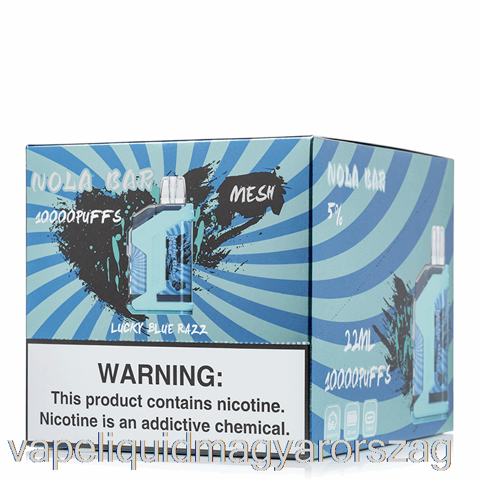 [10-es Csomag] So Soul Nola Bár 10000 Eldobható Vape E Cigi
